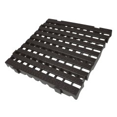 Piso Plástico 50x50x4,5 Preto