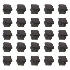 Ponteira interna para tubo 20x20 - Kit 100 Peças