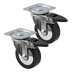 Kit Rodízio Industrial CI60 com Trava