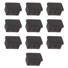 Ponteira interna para tubo 30x50 - Kit 10 Peças