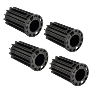 Bucha Central 2" X 28mm Preta Kit 4 Peças