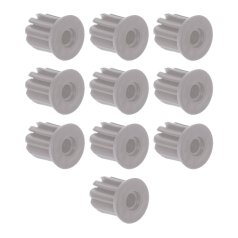 Bucha 1.1/2" X 10mm Cinza Claro Kit 10 Peças