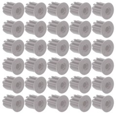Bucha 1.1/2" X 10mm Cinza Claro Kit 50 Peças