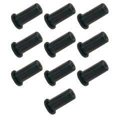 Bucha Rodízio 5/8" X 1/4" Preta Kit 10 Peças